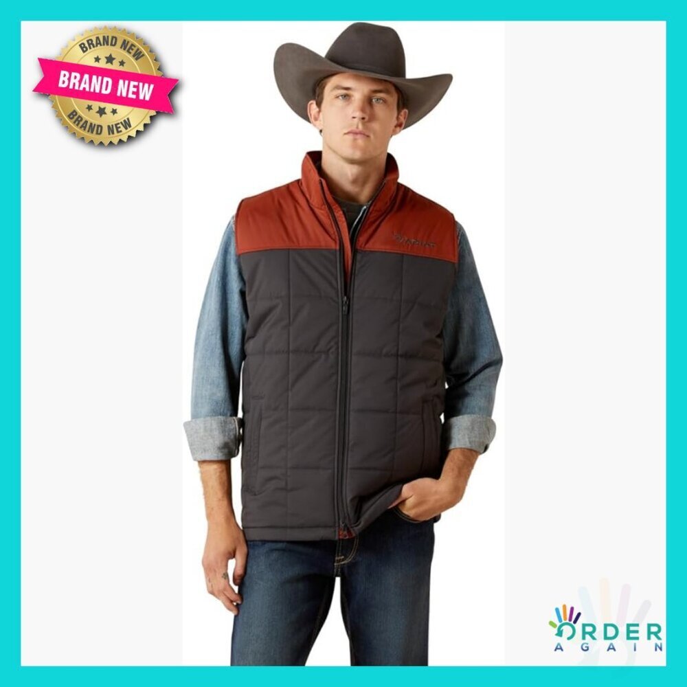 Classic Quilted Insulated Vest Sleeveless Performance Layering Fall Outerwear